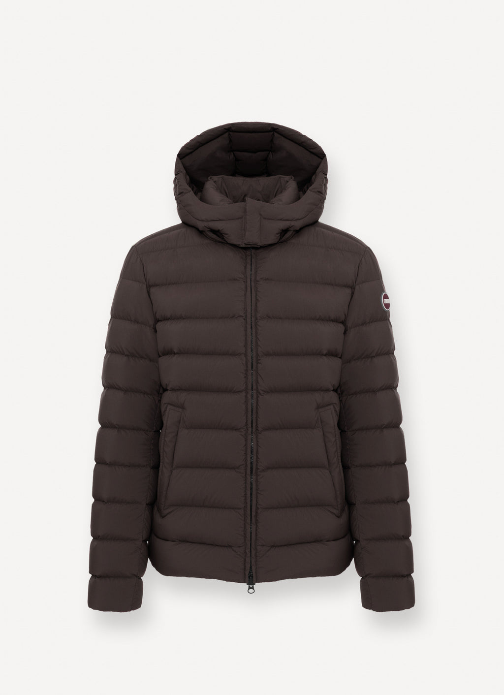 Colmar Piumino Uomo Nylon Marrone Scuro