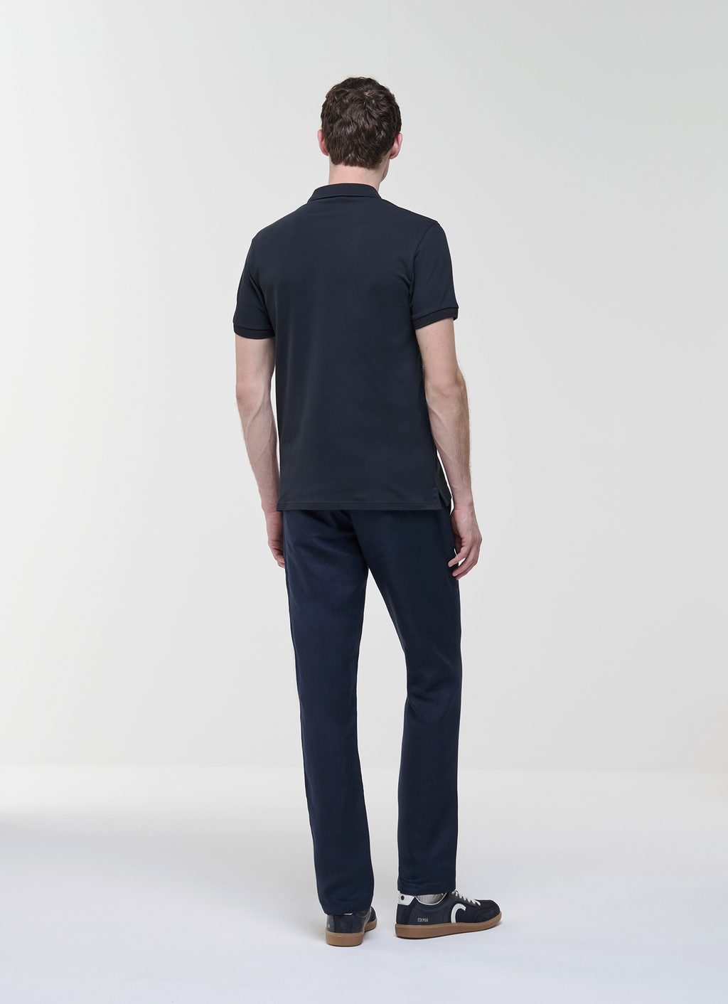 Colmar Polo Uomo Cotone Stretch Blu Scuro