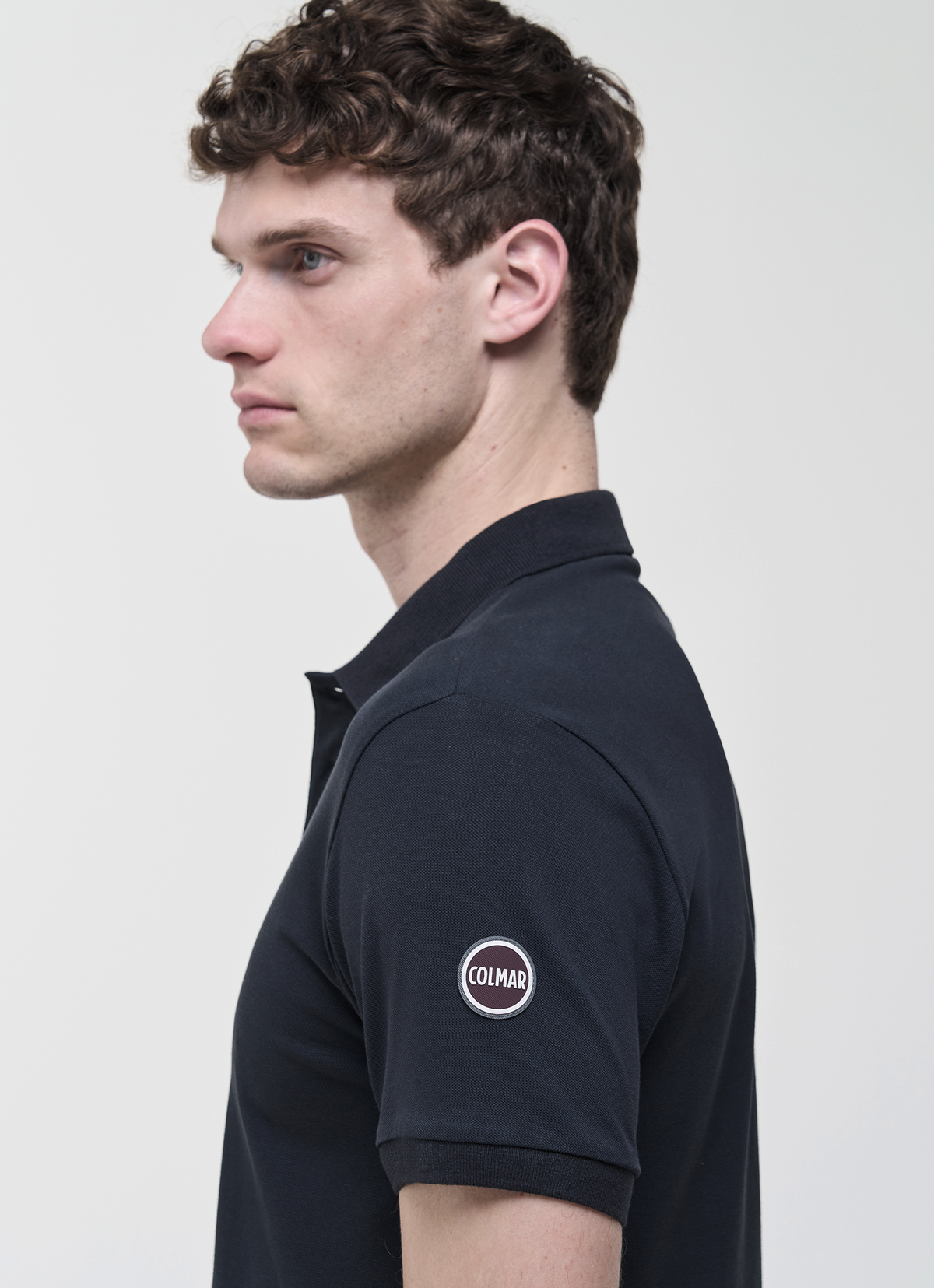 Colmar Polo Uomo Cotone Stretch Blu Scuro