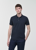 Colmar Polo Uomo Cotone Stretch Blu Scuro