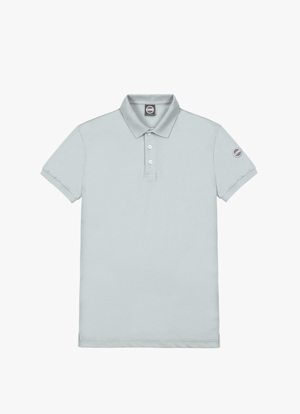 Colmar Polo Uomo Cotone Stretch Grigio Chiaro