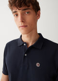 Colmar Polo Uomo Cotone Blu Scuro