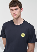 Colmar T-Shirt Uomo Cotone Blu Scuro