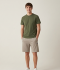 Colmar T-Shirt Uomo Cotone Verde Militare