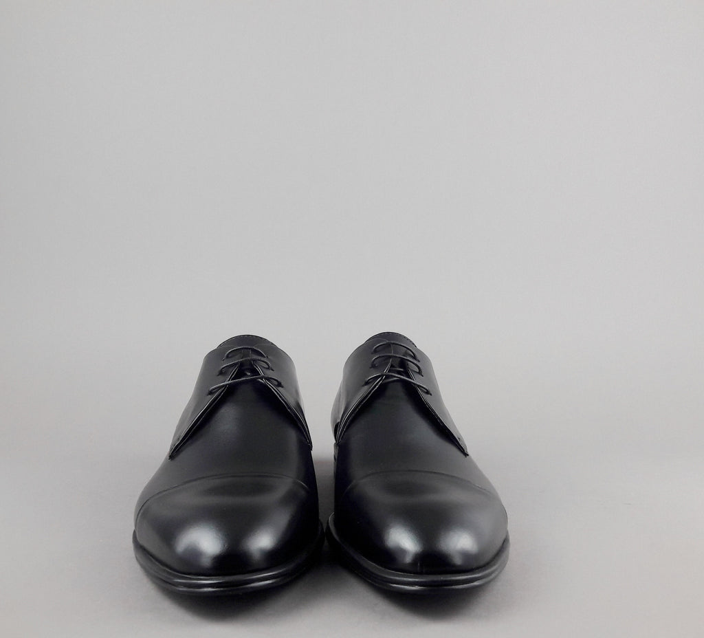 Corvari Derby Uomo Vitello Spazzolato Nero