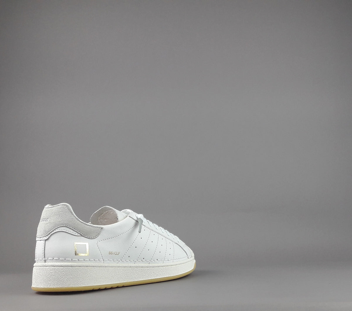 D.A.T.E. Base Sneakers Uomo Pelle Bianco
