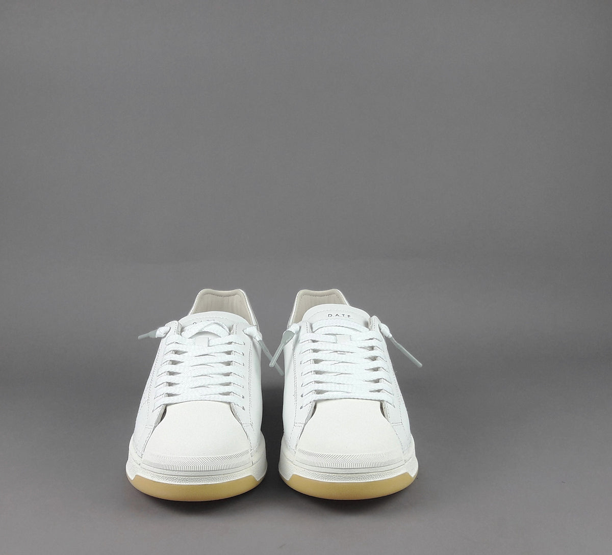D.A.T.E. Base Sneakers Uomo Pelle Bianco