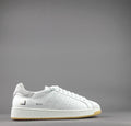 D.A.T.E. Base Sneakers Uomo Pelle Bianco