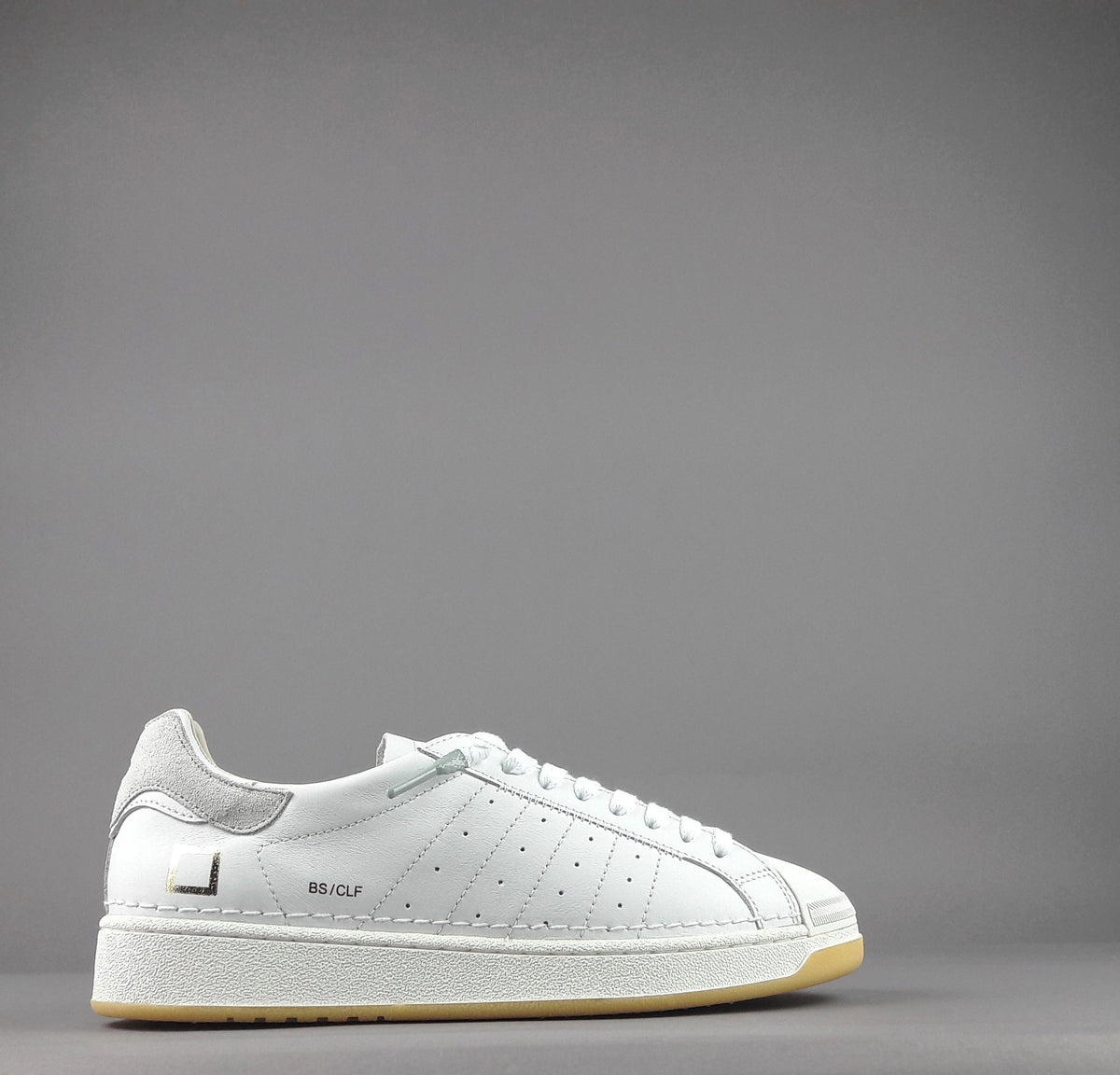 D.A.T.E. Base Sneakers Uomo Pelle Bianco