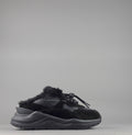 D.A.T.E. Fuga Sneakers Sabot Donna Camoscio E Tela Nero