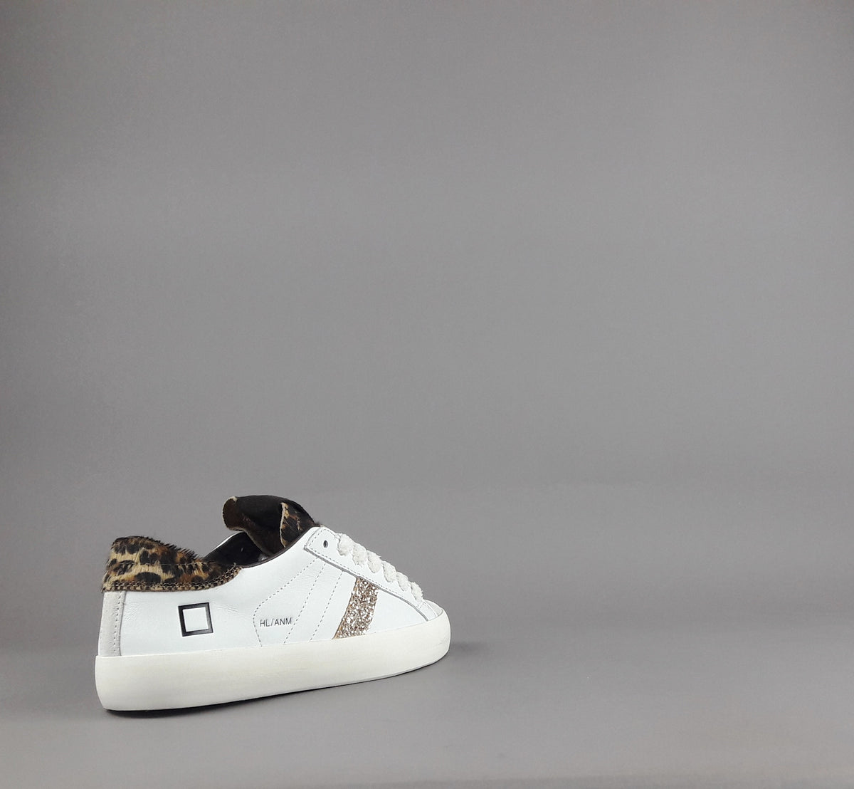 D.A.T.E. Hill Low Donna Pelle Bianco