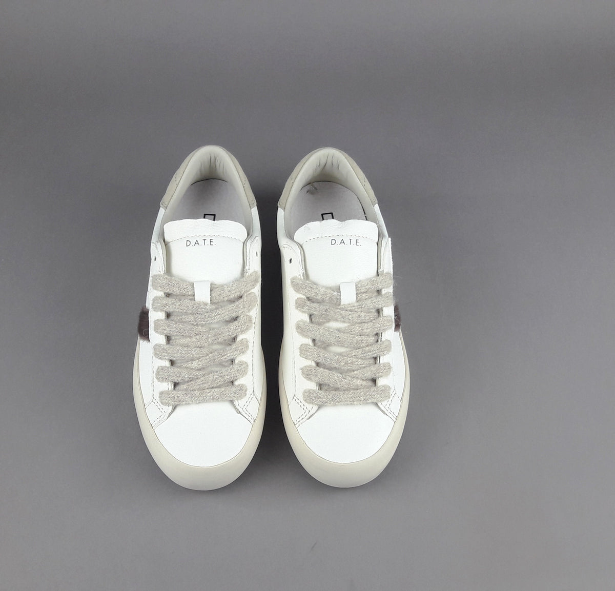 D.A.T.E. Hill Low Donna Pelle Panna
