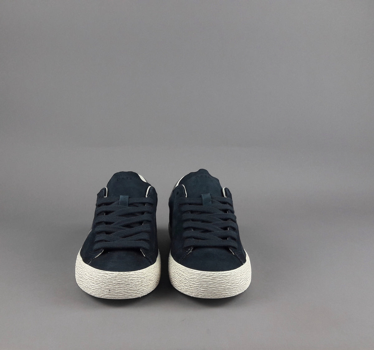 D.A.T.E. Hill Low Uomo Camoscio Blu Scuro