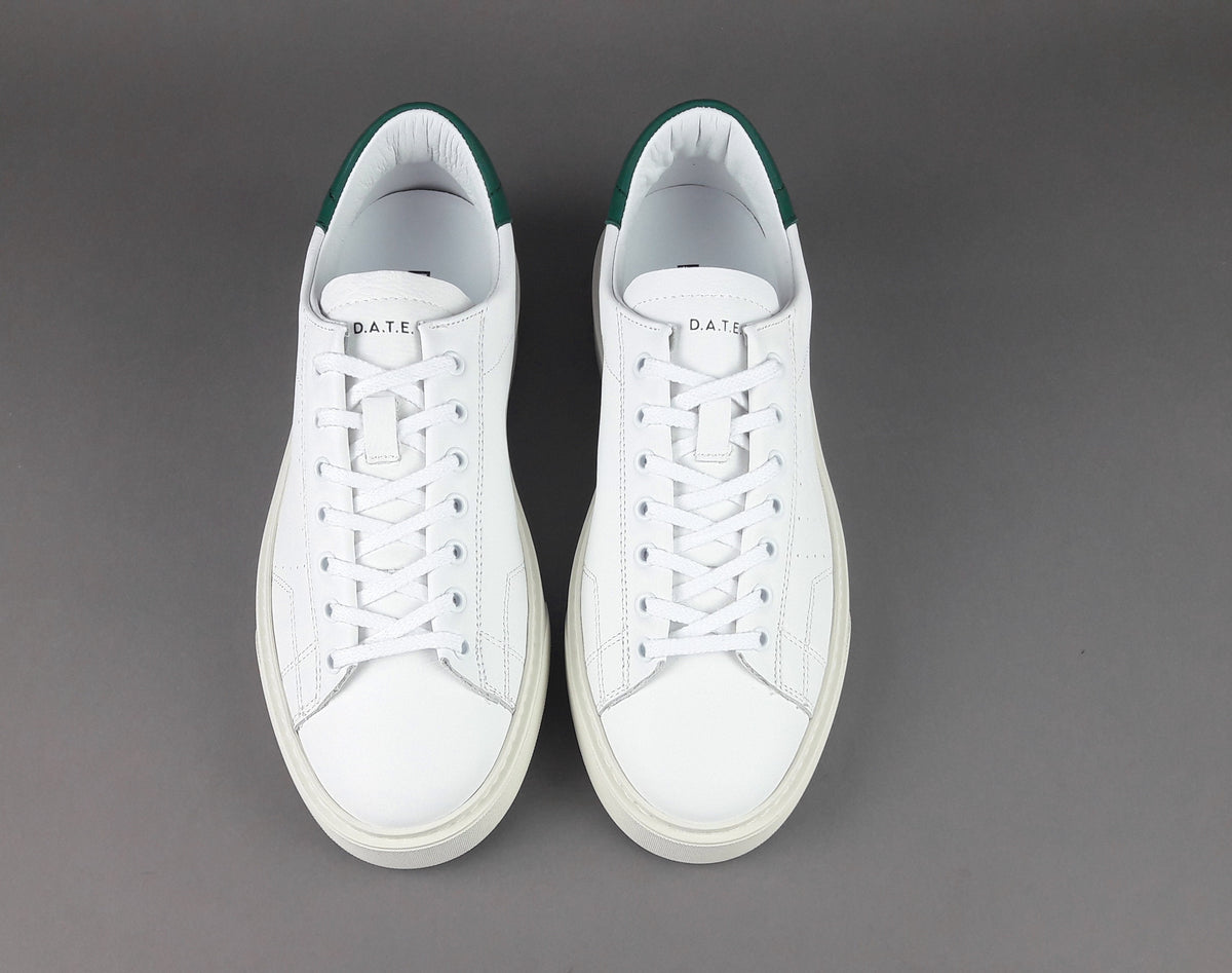 D.A.T.E. Levante Sneakers Uomo Pelle Bianco
