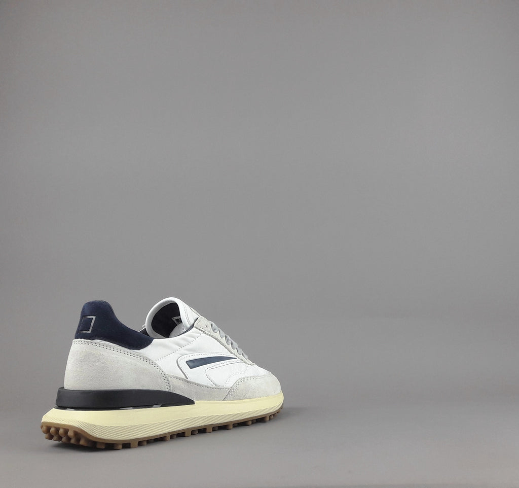 D.A.T.E. Sneakers Athleta Uomo Camoscio E Tela Ghiaccio