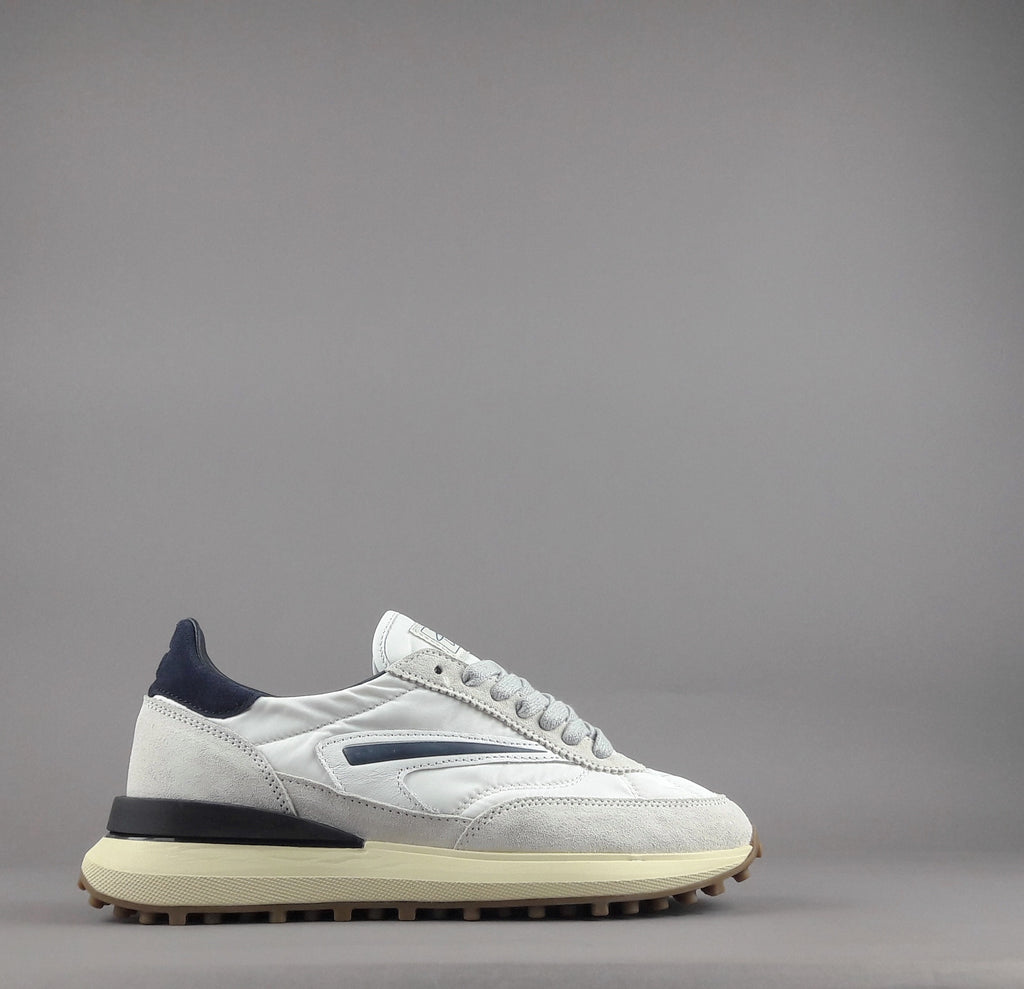 D.A.T.E. Sneakers Athleta Uomo Camoscio E Tela Ghiaccio