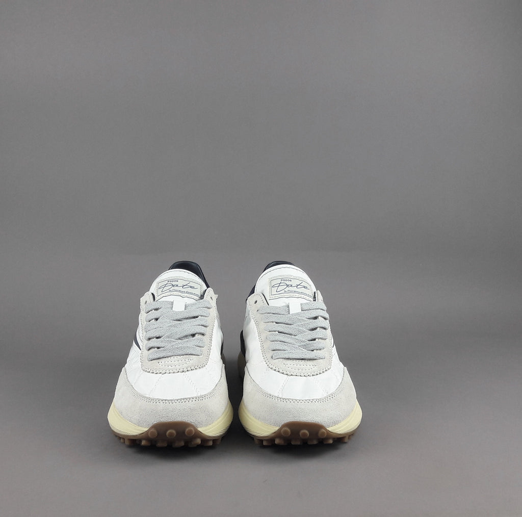 D.A.T.E. Sneakers Athleta Uomo Camoscio E Tela Ghiaccio