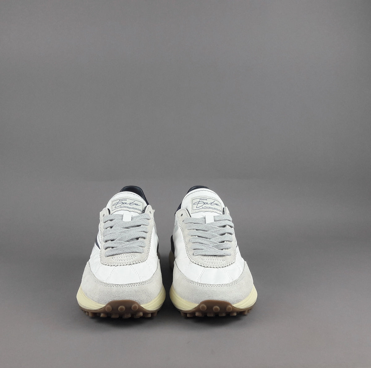 D.A.T.E. Sneakers Athleta Uomo Camoscio E Tela Ghiaccio