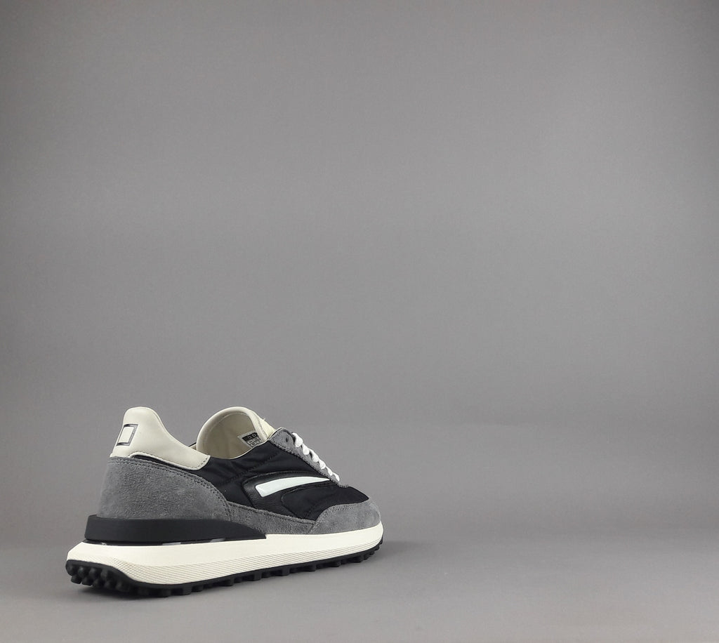 D.A.T.E. Sneakers Athleta Uomo Camoscio E Tela Grigio