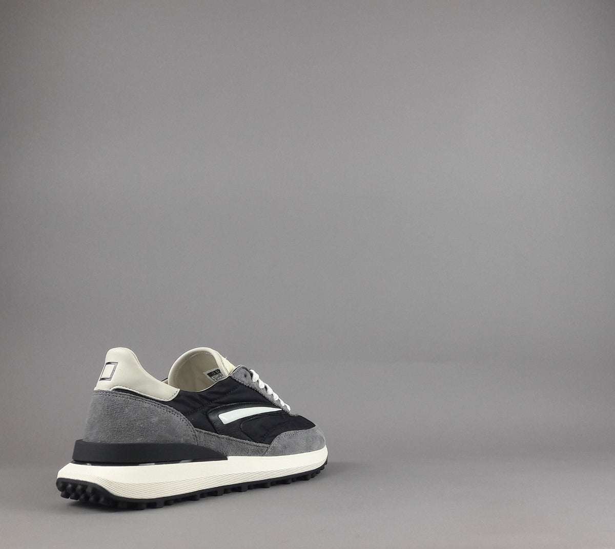 D.A.T.E. Sneakers Athleta Uomo Camoscio E Tela Grigio