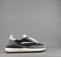 D.A.T.E. Sneakers Athleta Uomo Camoscio E Tela Grigio