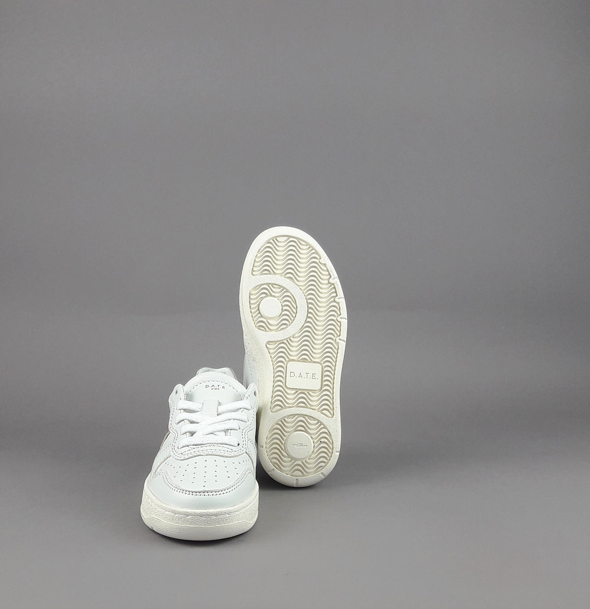 D.A.T.E. Sneakers Court 2.0 Junior Pelle Bianco