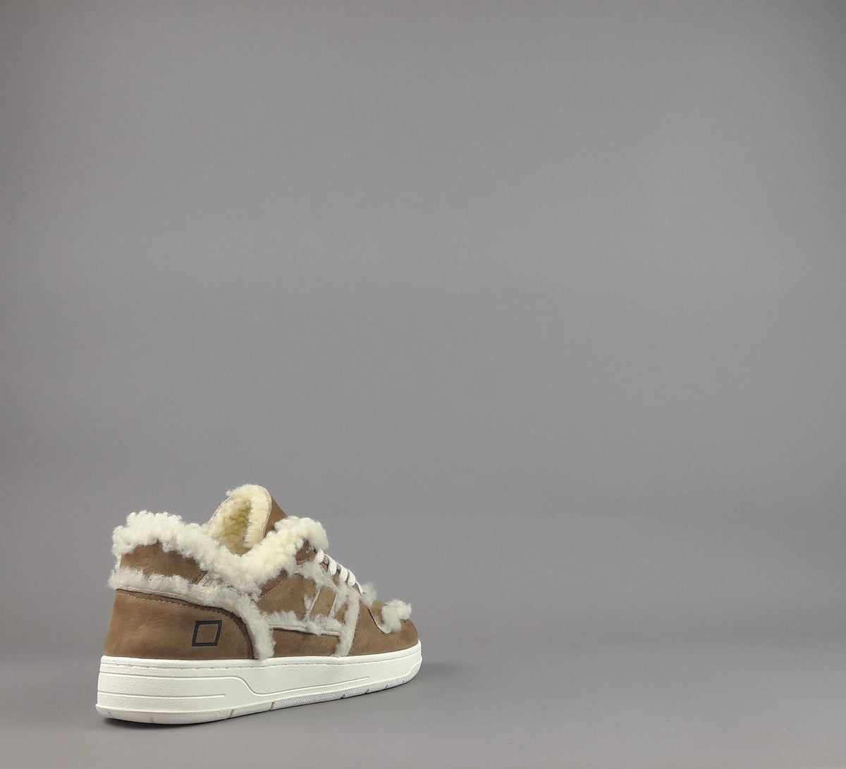 D.A.T.E. Sneakers Court Donna Montone Marrone Chiaro