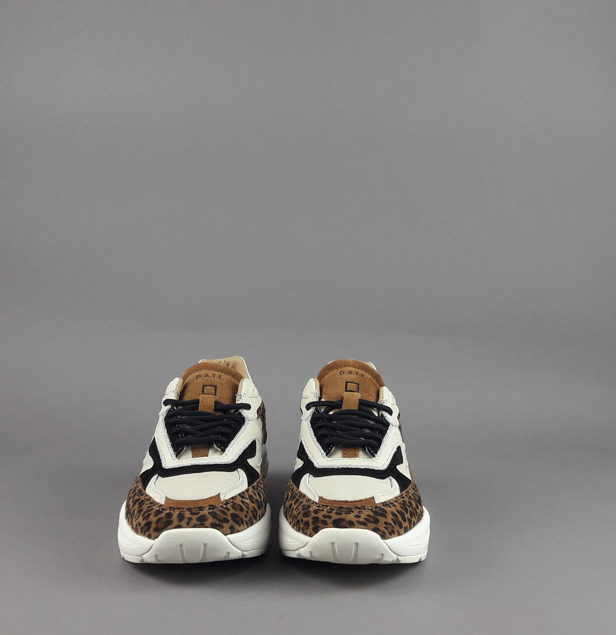 D.A.T.E. Sneakers Fuga Donna Camoscio Tela Marrone