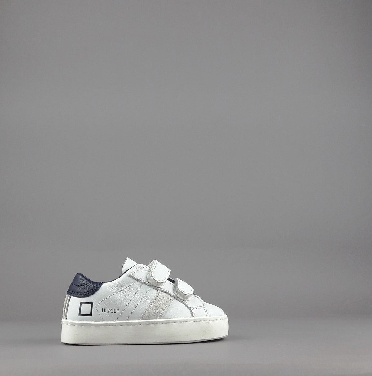 D.A.T.E. Sneakers Hill Low Baby Pelle Bianco