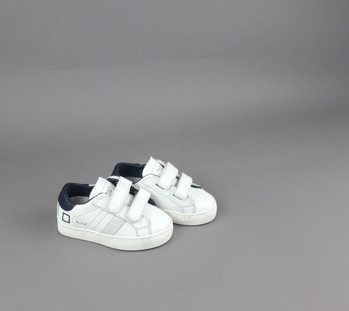 D.A.T.E. Sneakers Hill Low Baby Pelle Bianco