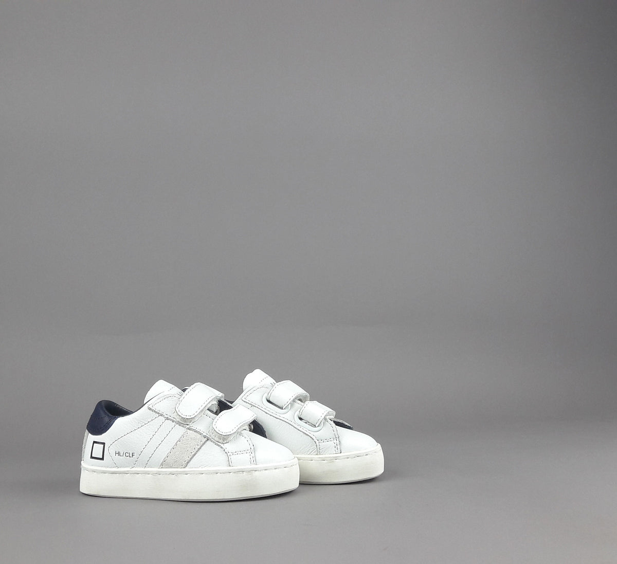 D.A.T.E. Sneakers Hill Low Baby Pelle Bianco