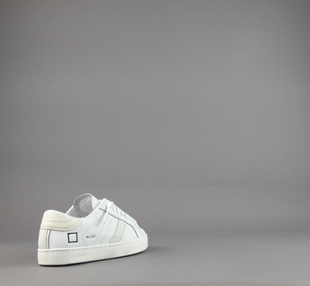 D.A.T.E. Sneakers Hill Low Calf Junior Pelle Bianco