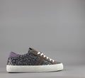 D.A.T.E. Sneakers Hill Low Donna Glitter Antracite