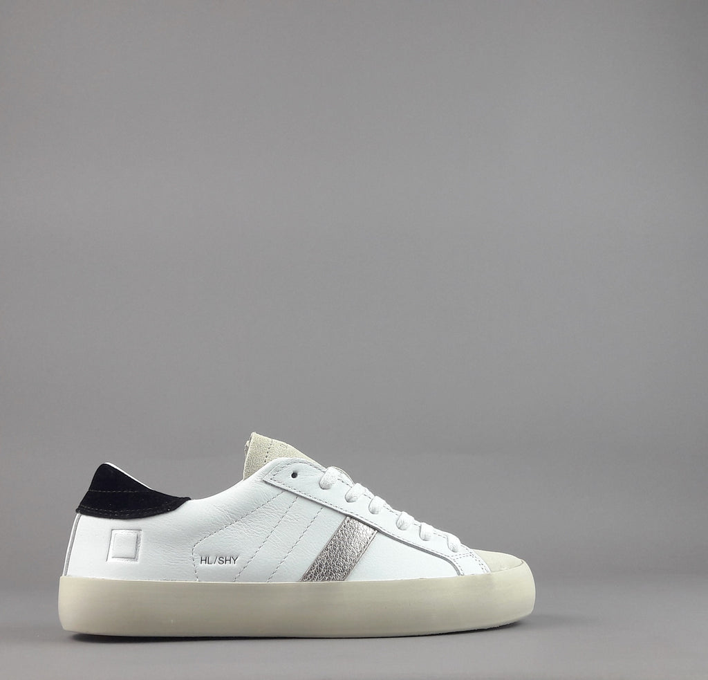 D.A.T.E. Sneakers Hill Low Donna Pelle Bianco