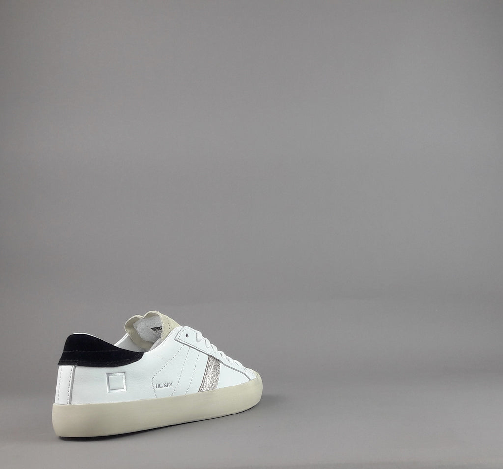 D.A.T.E. Sneakers Hill Low Donna Pelle Bianco