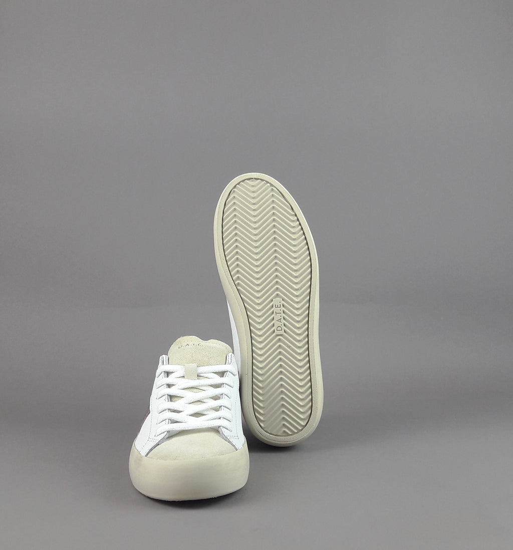 D.A.T.E. Sneakers Hill Low Donna Pelle Bianco