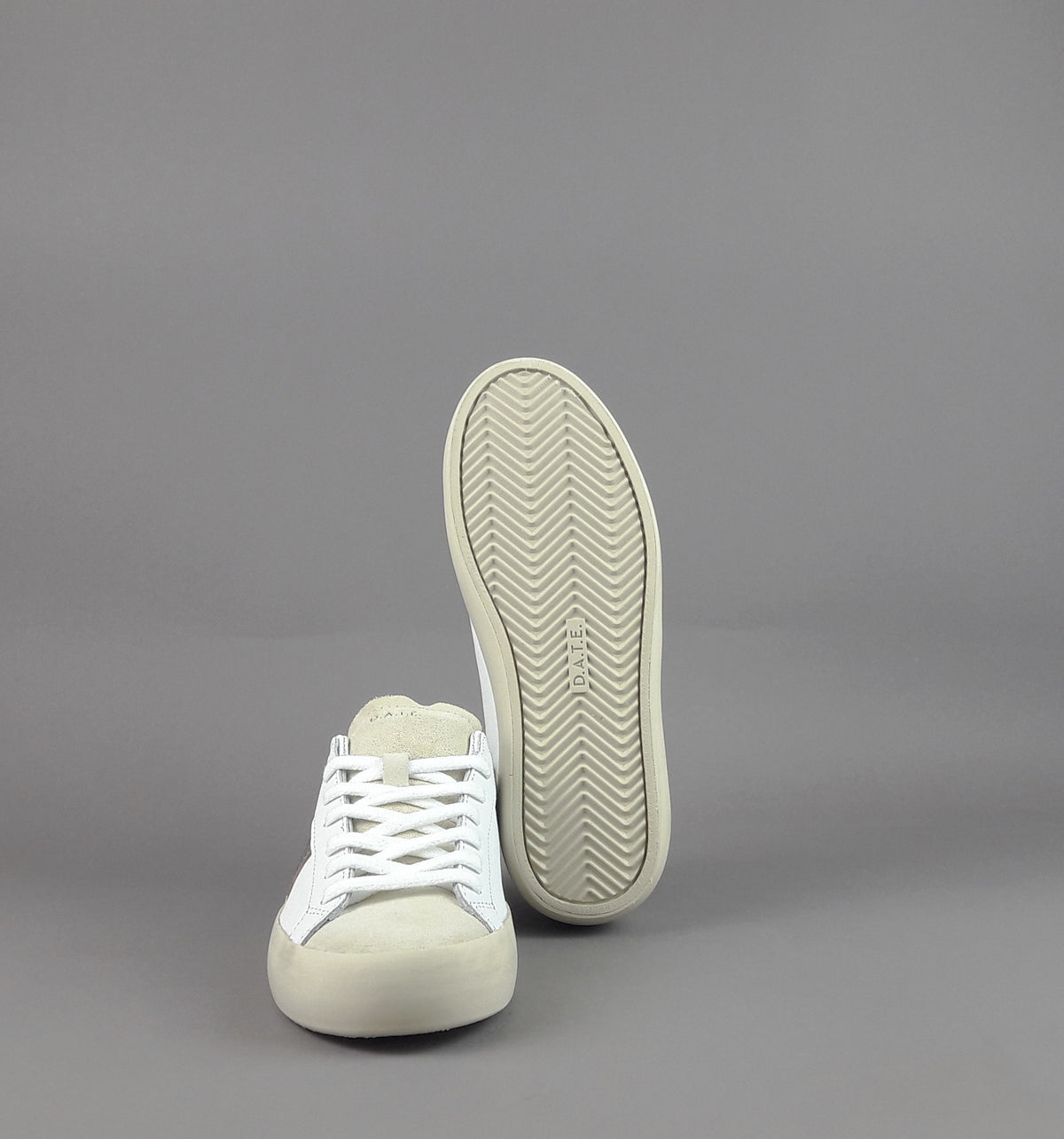 D.A.T.E. Sneakers Hill Low Donna Pelle Bianco