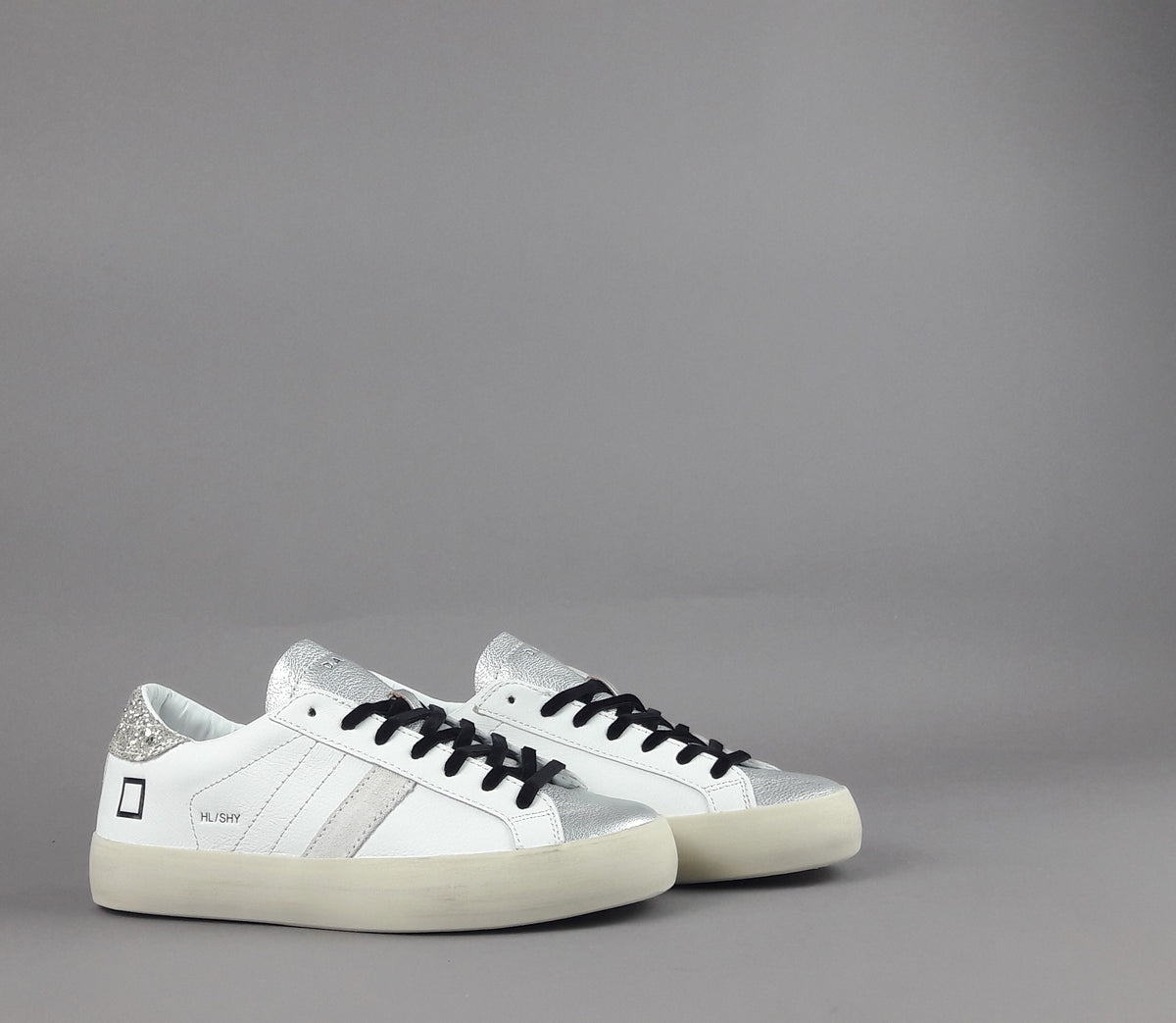 D.A.T.E. Sneakers Hill Low Donna Pelle Bianco