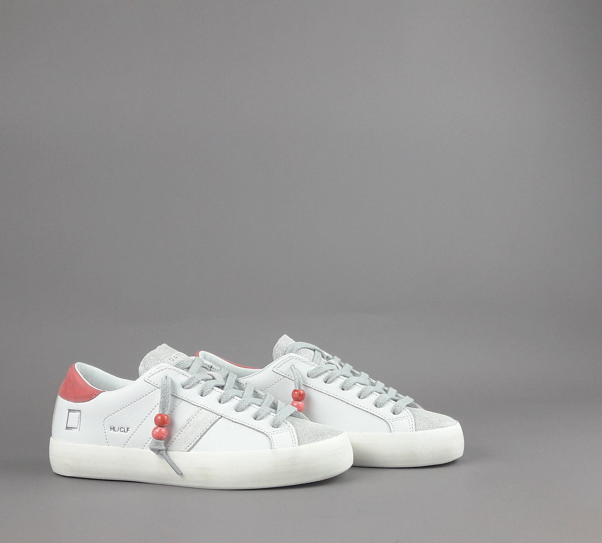 D.A.T.E. Sneakers Hill Low Donna Pelle Bianco