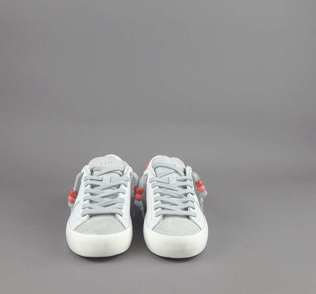 D.A.T.E. Sneakers Hill Low Donna Pelle Bianco