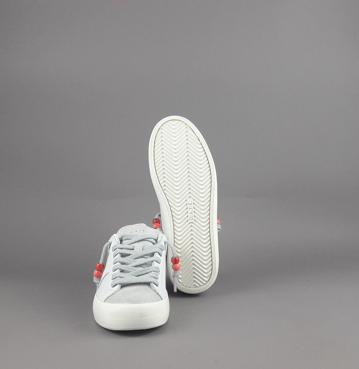 D.A.T.E. Sneakers Hill Low Donna Pelle Bianco