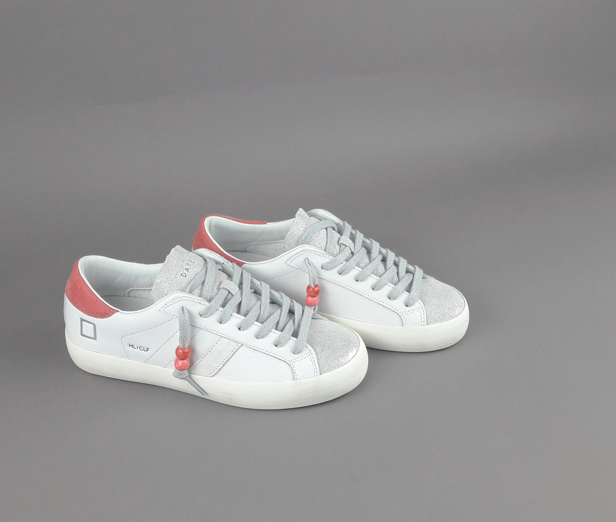 D.A.T.E. Sneakers Hill Low Donna Pelle Bianco