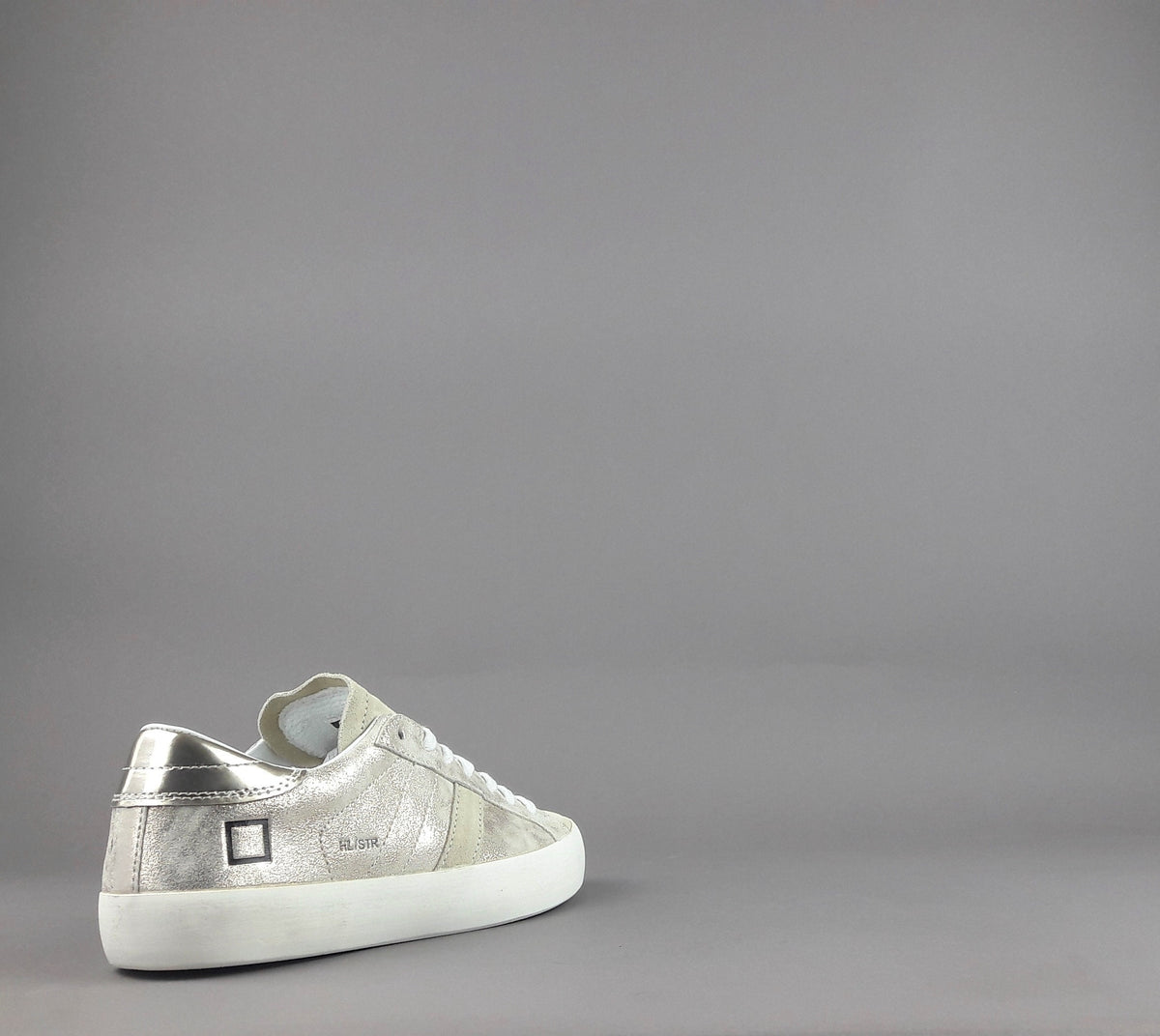 D.A.T.E. Sneakers Hill Low Donna Pelle Platino
