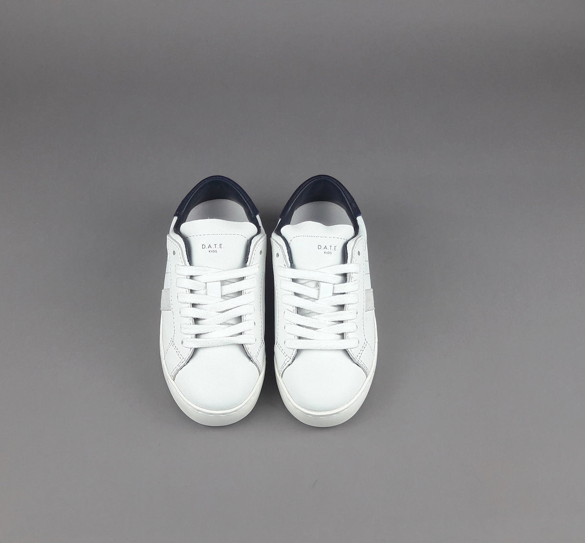 D.A.T.E. Sneakers Hill Low Junior Pelle Bianco