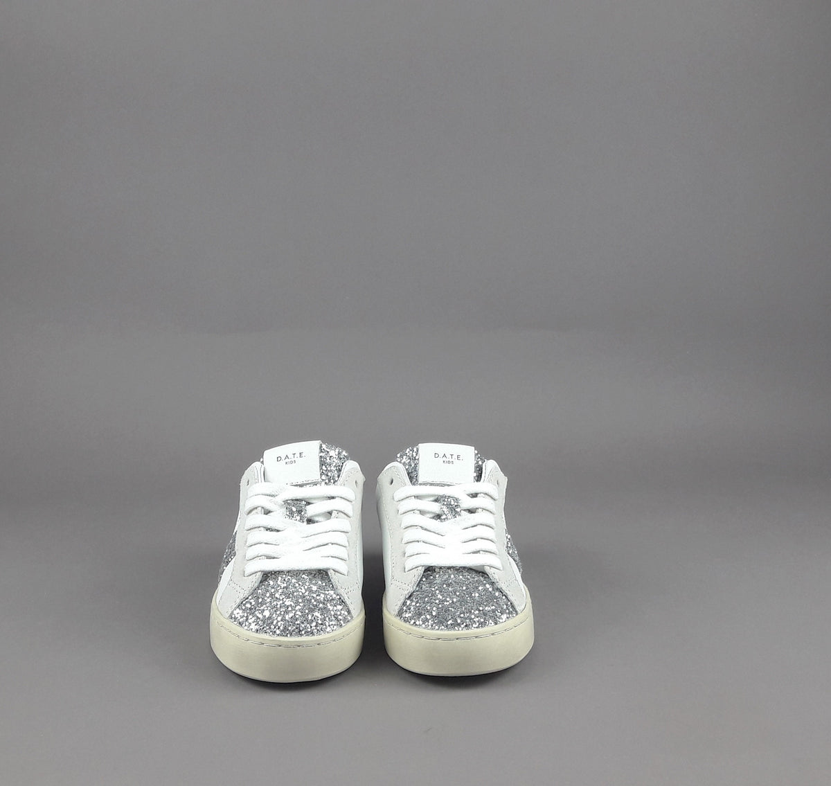 D.A.T.E. Sneakers Hill Low Junior Pelle Bianco