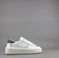 D.A.T.E. Sneakers Hill Low Platform Donna Pelle Bianco