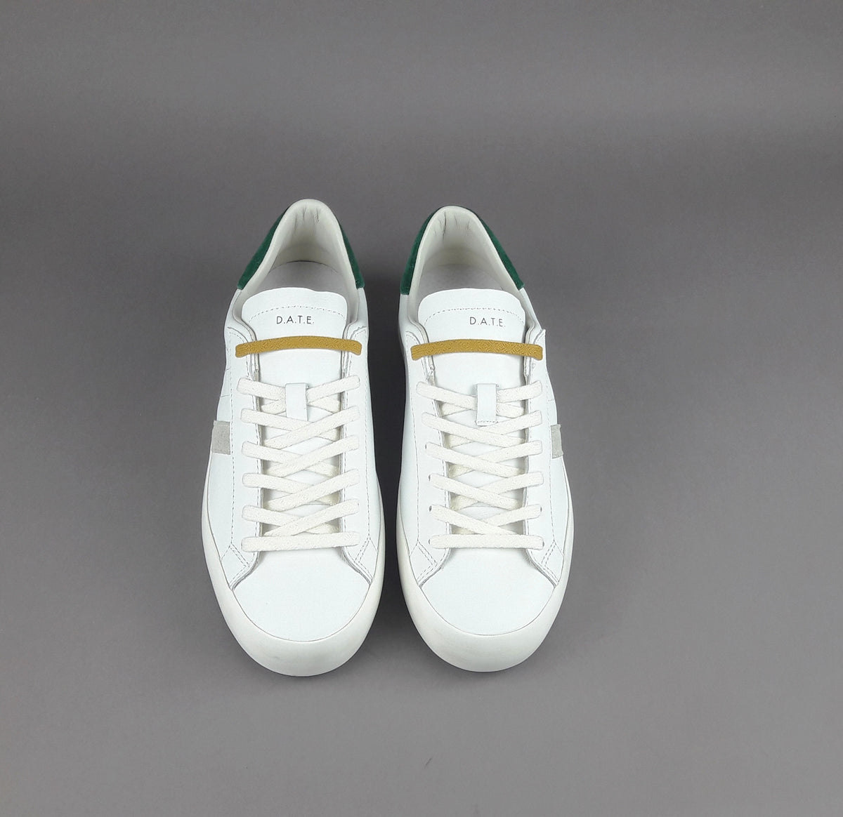 D.A.T.E. Sneakers Hill Low Uomo Pelle Bianco