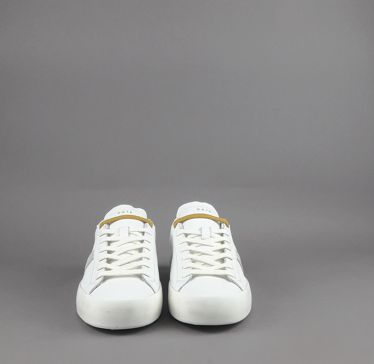 D.A.T.E. Sneakers Hill Low Uomo Pelle Bianco