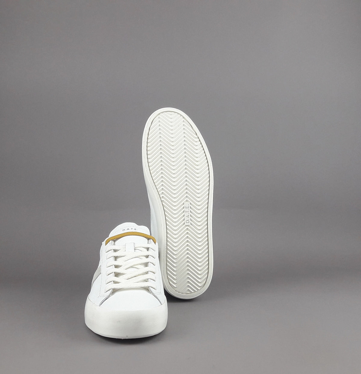 D.A.T.E. Sneakers Hill Low Uomo Pelle Bianco