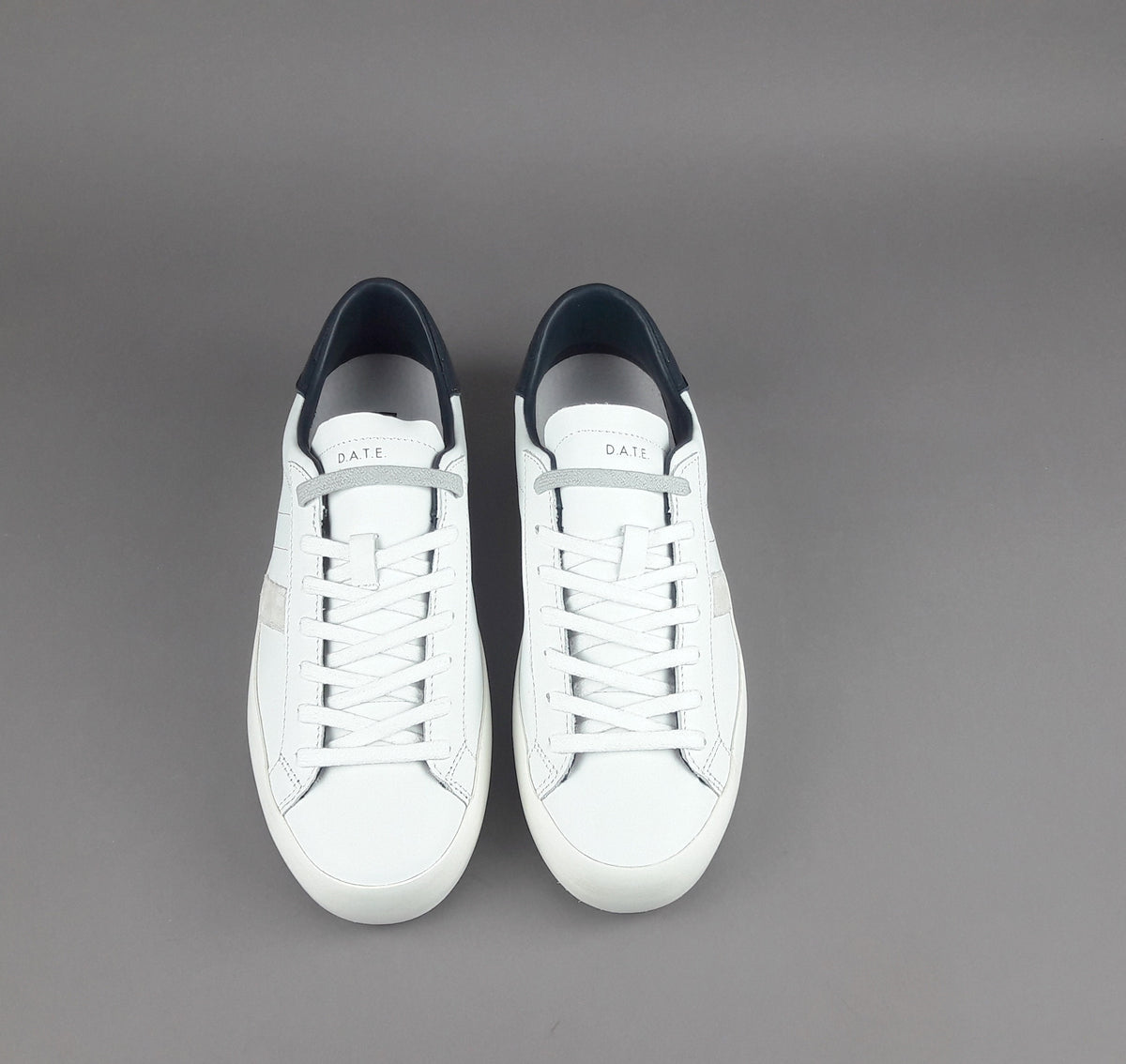 D.A.T.E. Sneakers Hill Low Uomo Pelle Bianco